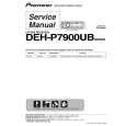PIONEER DEH-P7900UB Service Manual cover photo