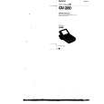 SONY GV-200 Owner's Manual cover photo