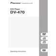 PIONEER DV-470-S/WVXCN Owner's Manual cover photo