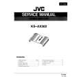 JVC KSAX302 Service Manual cover photo