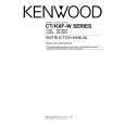 KENWOOD CT203 Owner's Manual cover photo