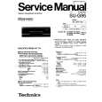 TECHNICS SUG95 Service Manual cover photo