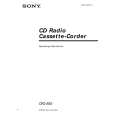 SONY CFD-E55 Owner's Manual cover photo