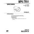SONY MPK-TRV1 Service Manual cover photo