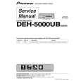 PIONEER DEH-5000UB/X1P/EW5 Service Manual cover photo