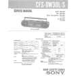 SONY CFSDW30L Service Manual cover photo