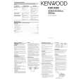 KENWOOD KAC-5202 Owner's Manual cover photo