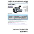 SONY DCRTRV145E Service Manual cover photo