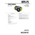 SONY MPKP5 Service Manual cover photo