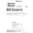 PIONEER BAV2321C Service Manual cover photo
