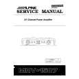 ALPINE MVR1507 Service Manual cover photo