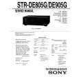 SONY STR-DE905G Service Manual cover photo