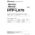 PIONEER HTP-LX70/TLFPWXTW Service Manual cover photo