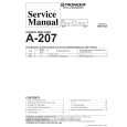 PIONEER A-107/MLXJ Service Manual cover photo