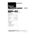 PIONEER BP-41 Service Manual cover photo
