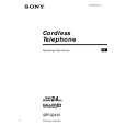 SONY SPPS2430 Owner's Manual cover photo