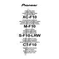 PIONEER XC-F10 Owner's Manual cover photo