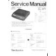 TECHNICS SLXP1 Service Manual cover photo