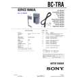 SONY BCTRA Service Manual cover photo