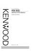KENWOOD KM992 Owner's Manual cover photo