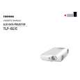 TOSHIBA TLPB2E Owner's Manual cover photo