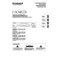 PIONEER F-504RDS Owner's Manual cover photo