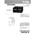 SONY TC-H100 Service Manual cover photo