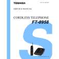 TOSHIBA FT8958 Service Manual cover photo