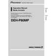 PIONEER DEH-P80MP/UC Owner's Manual cover photo