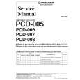 PIONEER PCD-005 Service Manual cover photo