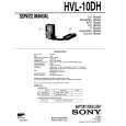 SONY HVL-10DH Service Manual cover photo