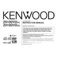KENWOOD Z910DVD Owner's Manual cover photo