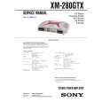 SONY XM280GTX Service Manual cover photo