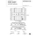 KENWOOD KAC6401 Service Manual cover photo