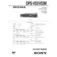 SONY DPSV55/M Service Manual cover photo
