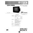 SONY KV27XRTM Service Manual cover photo