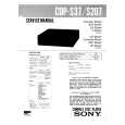 SONY CDPS37 Service Manual cover photo