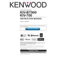 KENWOOD KIV-700 Owner's Manual cover photo