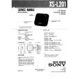 SONY XSL201 Service Manual cover photo