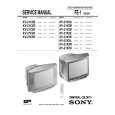 SONY KV21X5D Service Manual cover photo