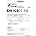 PIONEER DV-K101/RAM/2 Service Manual cover photo