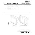 SONY KVXA29M50 Service Manual cover photo
