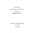 MITSUBISHI CBBS5586 Service Manual cover photo