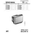 SONY KV25X5B Service Manual cover photo