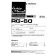 PIONEER RG-60 Service Manual cover photo