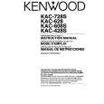 KENWOOD KAC728S Owner's Manual cover photo