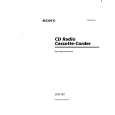 SONY CFD-101 Owner's Manual cover photo