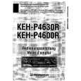 PIONEER KEH-P4600R Owner's Manual cover photo