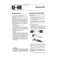 KENWOOD KD-40R Owner's Manual cover photo