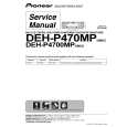 PIONEER DEH-P4700MP Service Manual cover photo